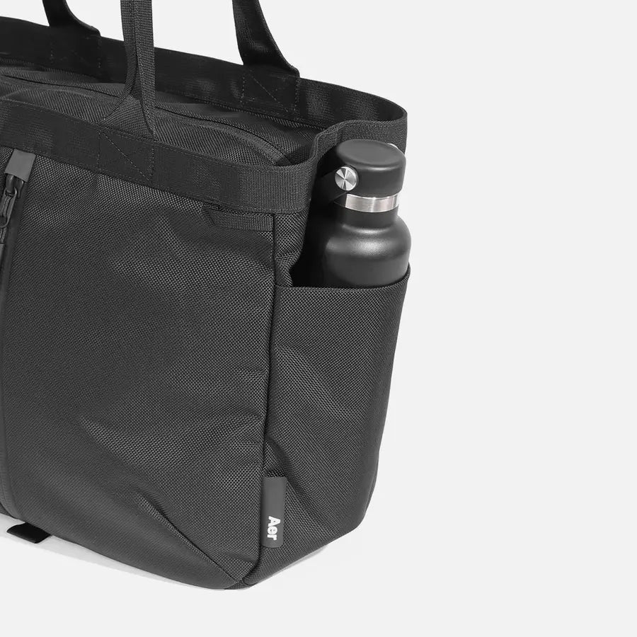 Aer City Tote- Black Ballistic Nylon