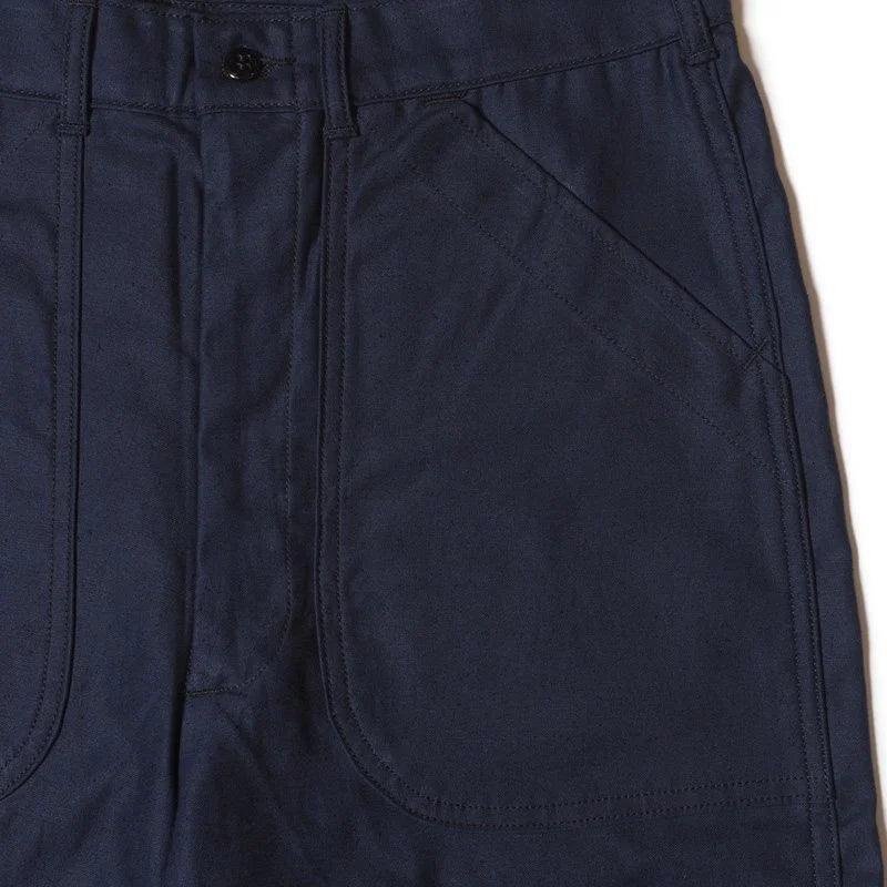 Denime Lot 225 Back Satin Baker Pant - Navy