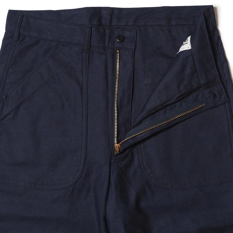 Denime Lot 225 Back Satin Baker Pant - Navy