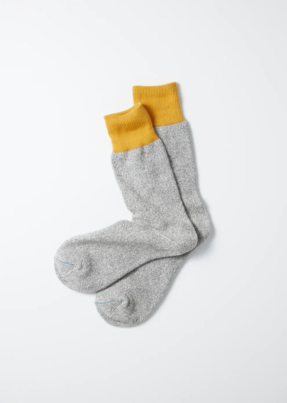 ROTOTO Double Face Silk Cotton Crew Socks