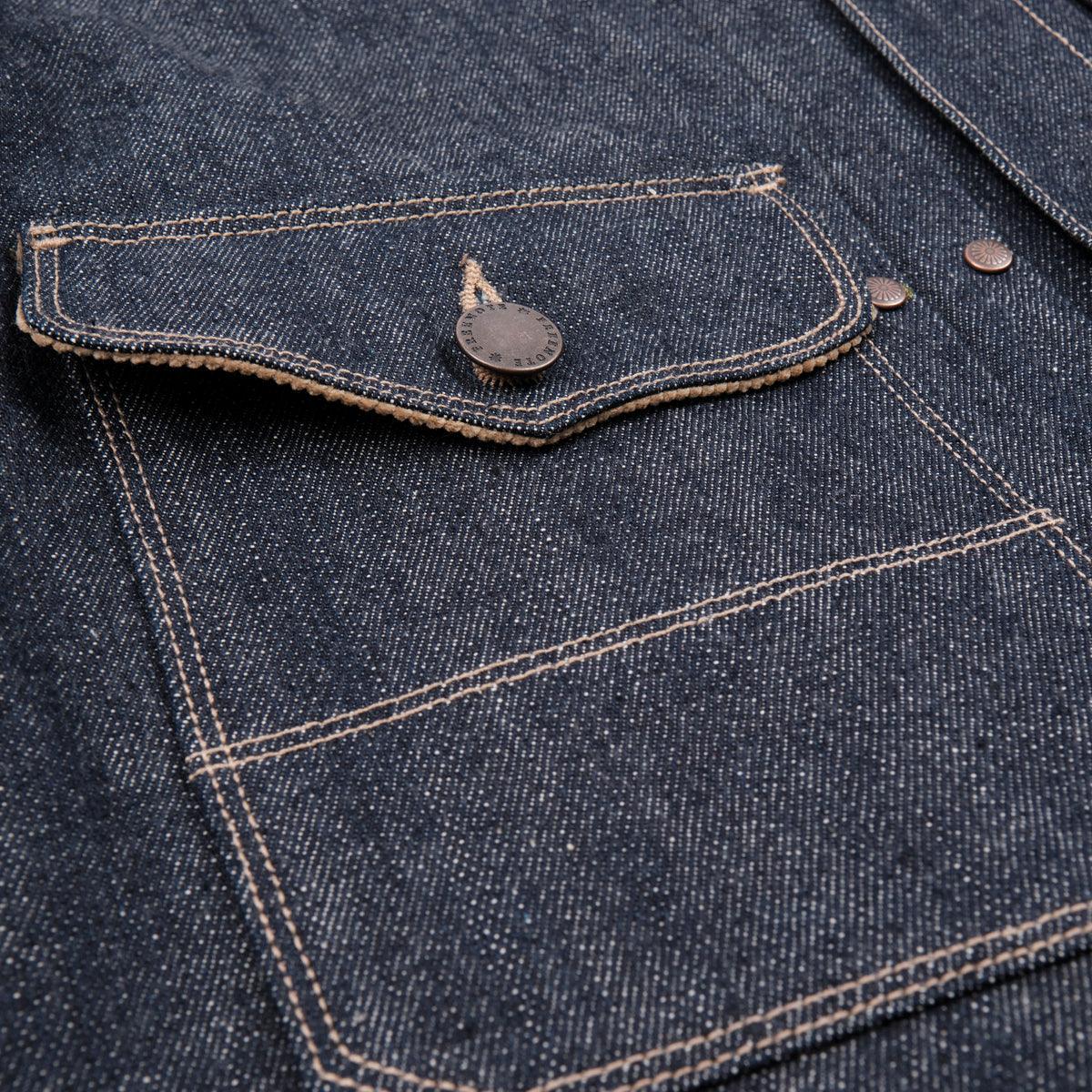 Freenote Cloth RJ-3 13oz Selvedge Indigo Denim Jacket