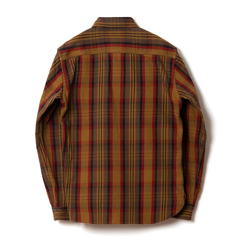 Studio D'Artisan 5714 Heavy Flannel Shirt - Yellow