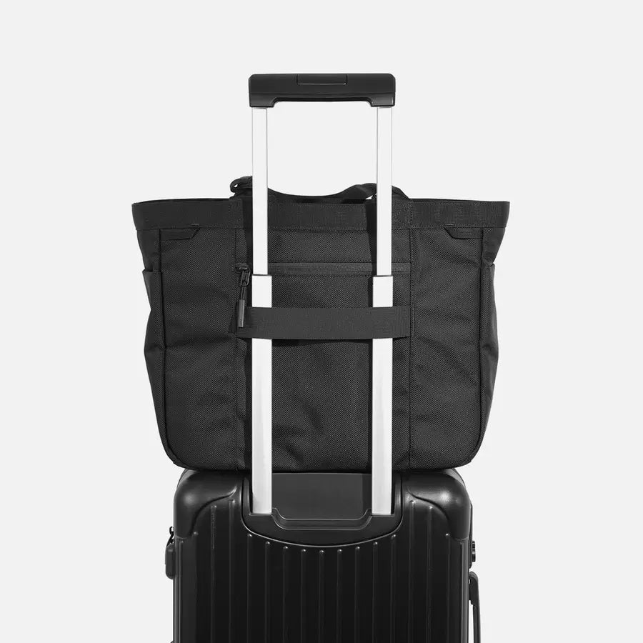 Aer City Tote- Black Ballistic Nylon