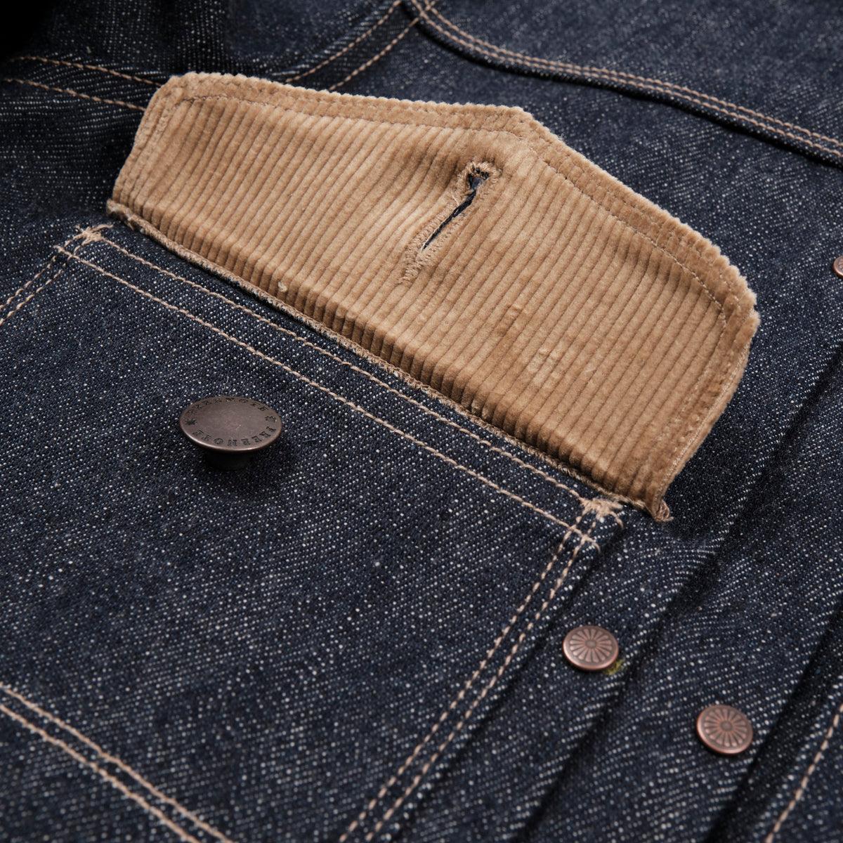 Freenote Cloth RJ-3 13oz Selvedge Indigo Denim Jacket