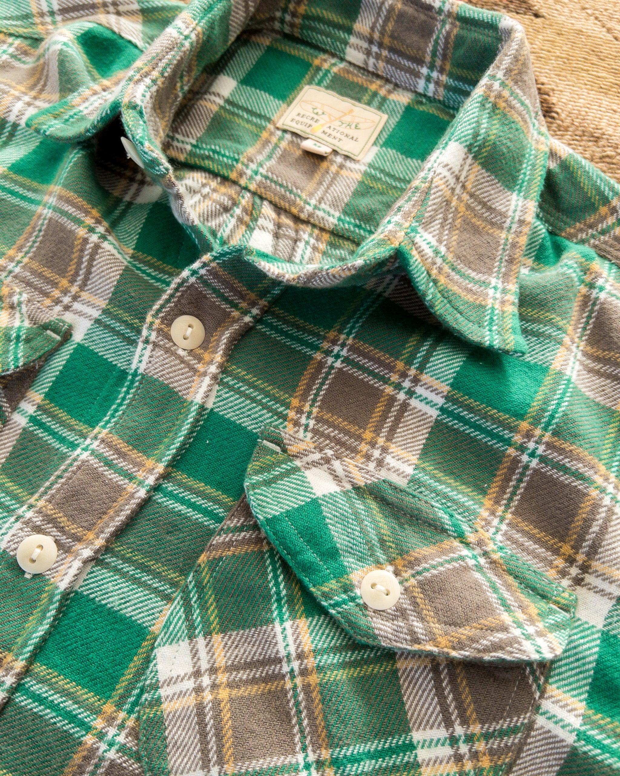 Wythe Flannel Workshirt - Spring Pastures