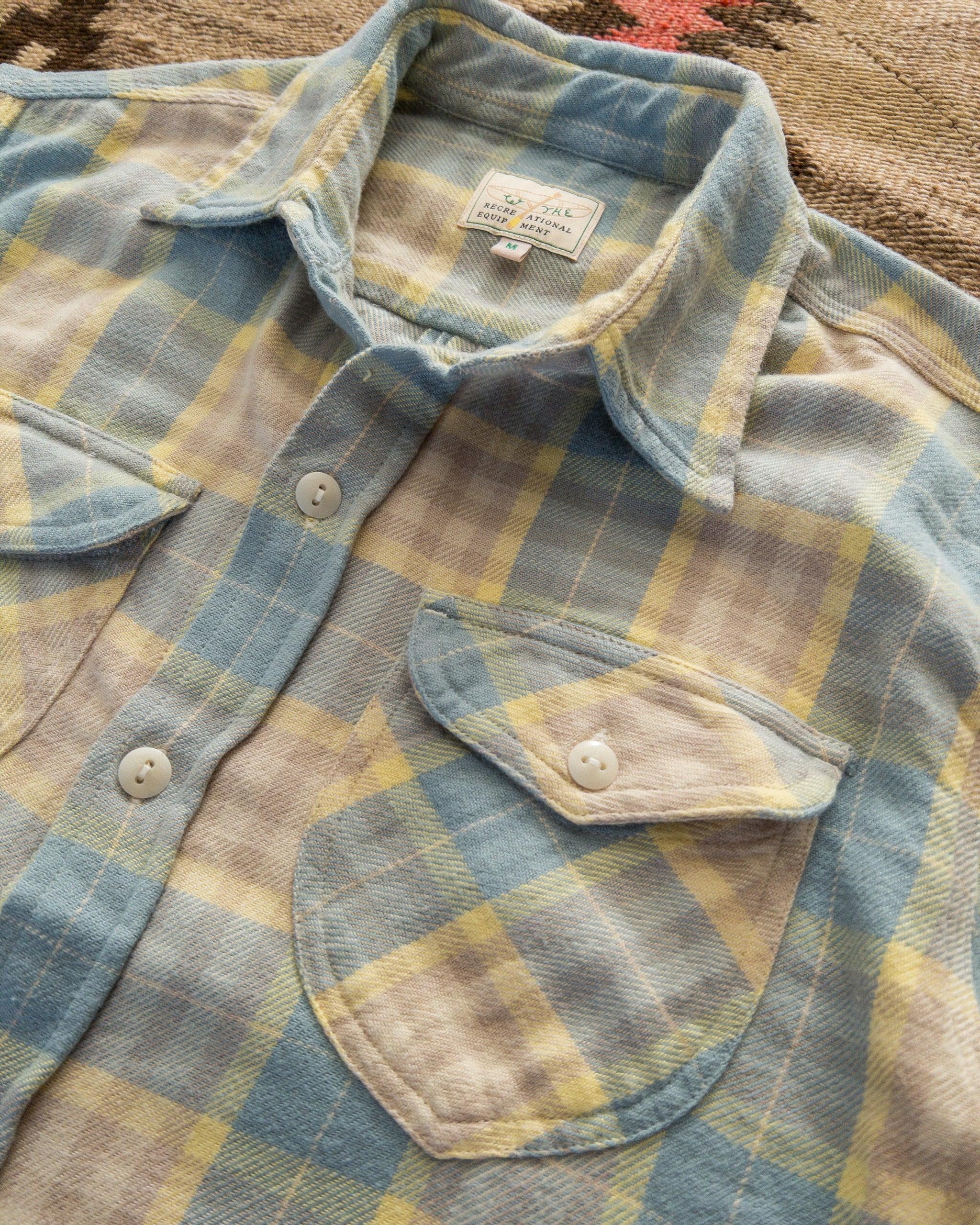 Wythe Flannel Workshirt - Sand Dunes Sunrise