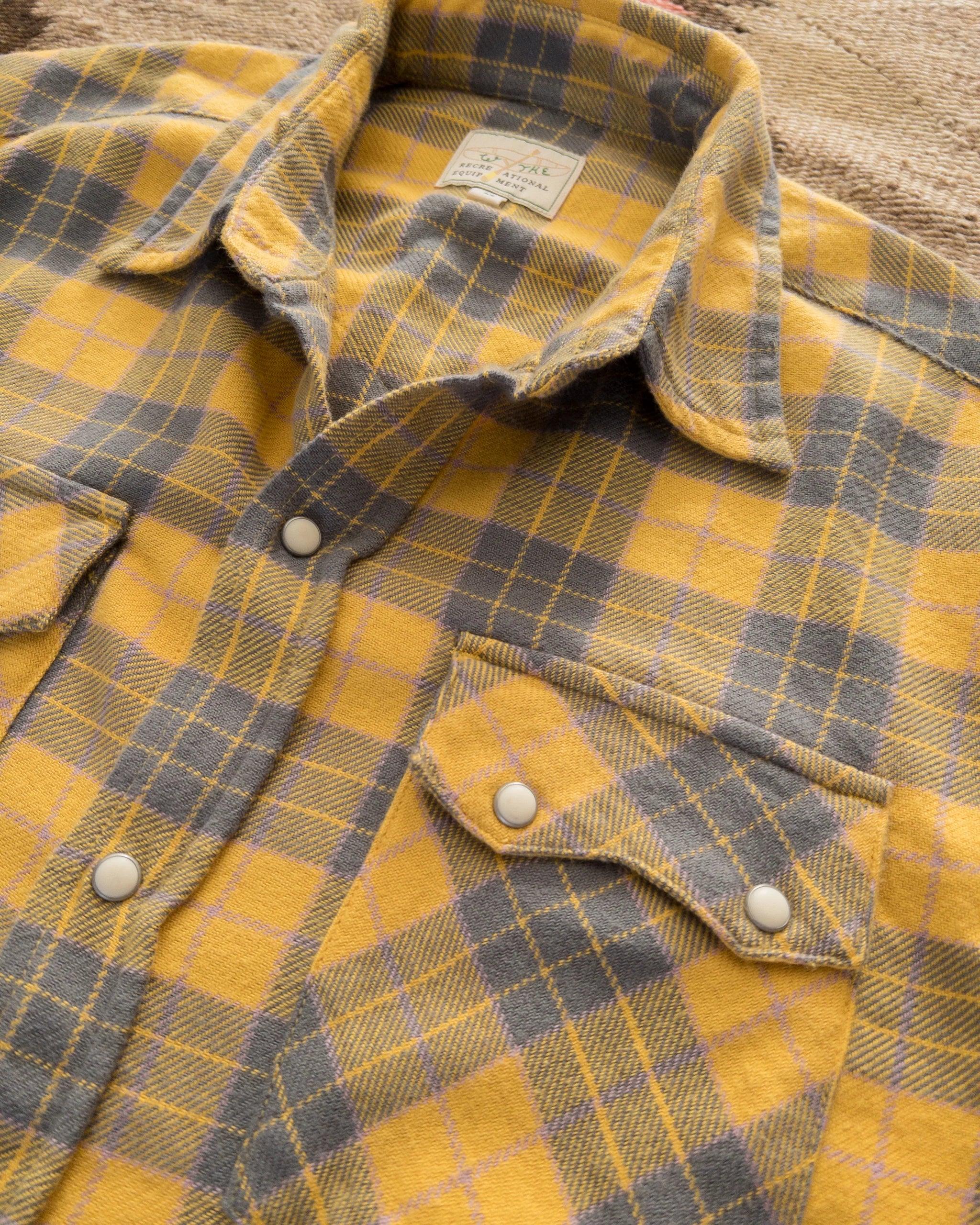 Wythe Flannel Pearlsnap Shirt - Daybreak