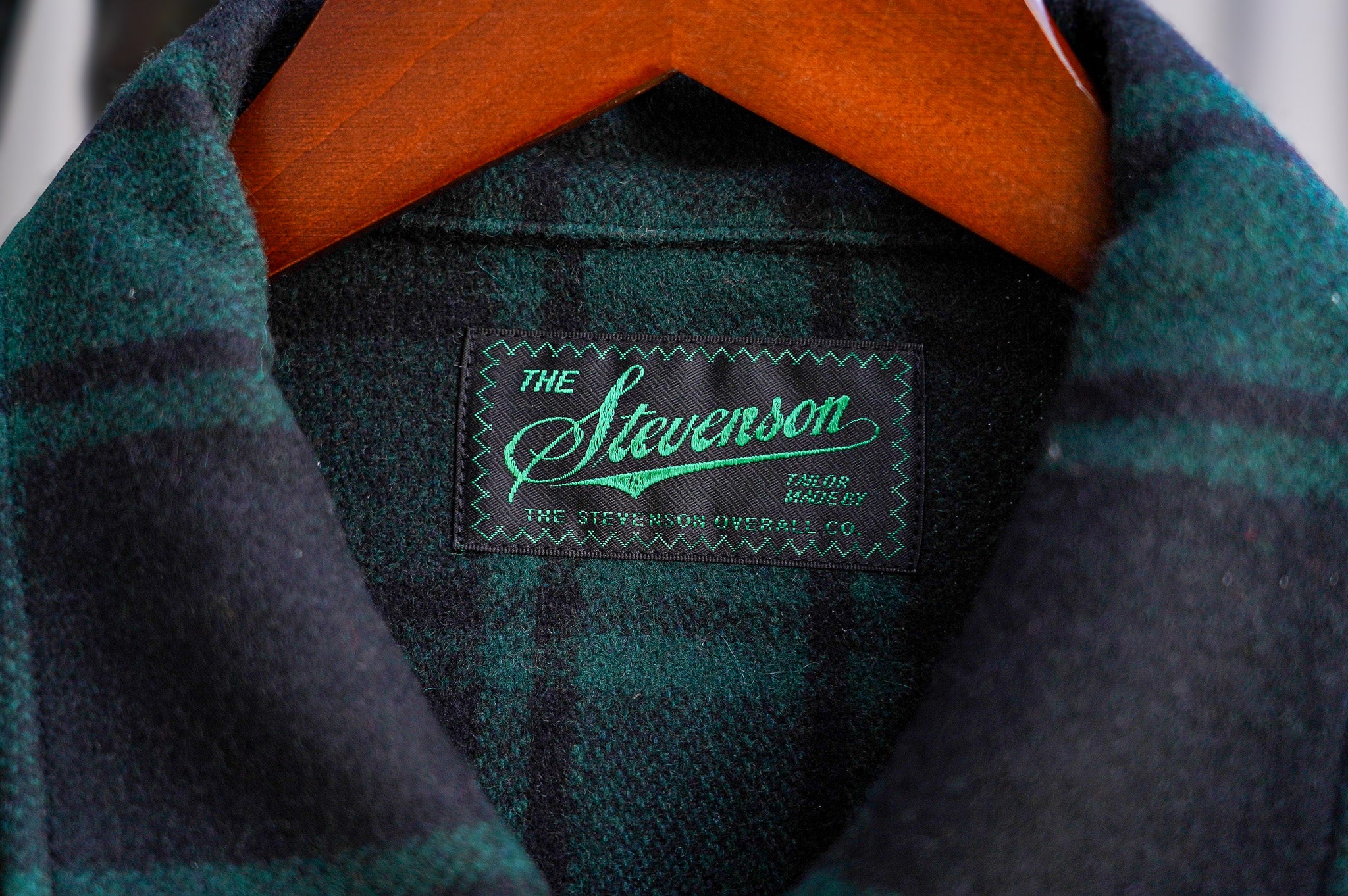 Stevenson Overall Co. WL-1 Woodlander Wool Hunting Jacket - Green