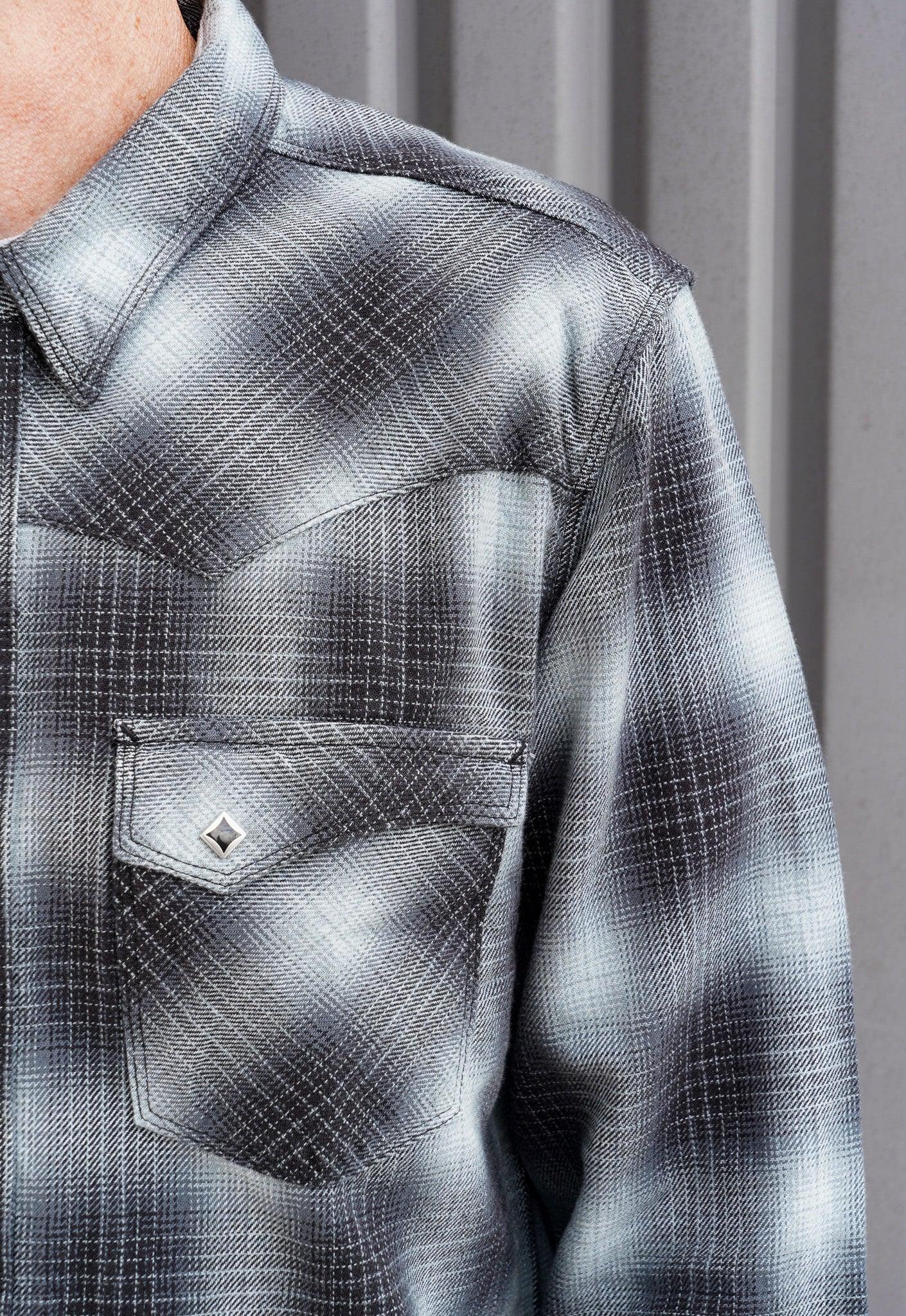 Freenote Cloth Calico Western Shirt - Midnight Plaid