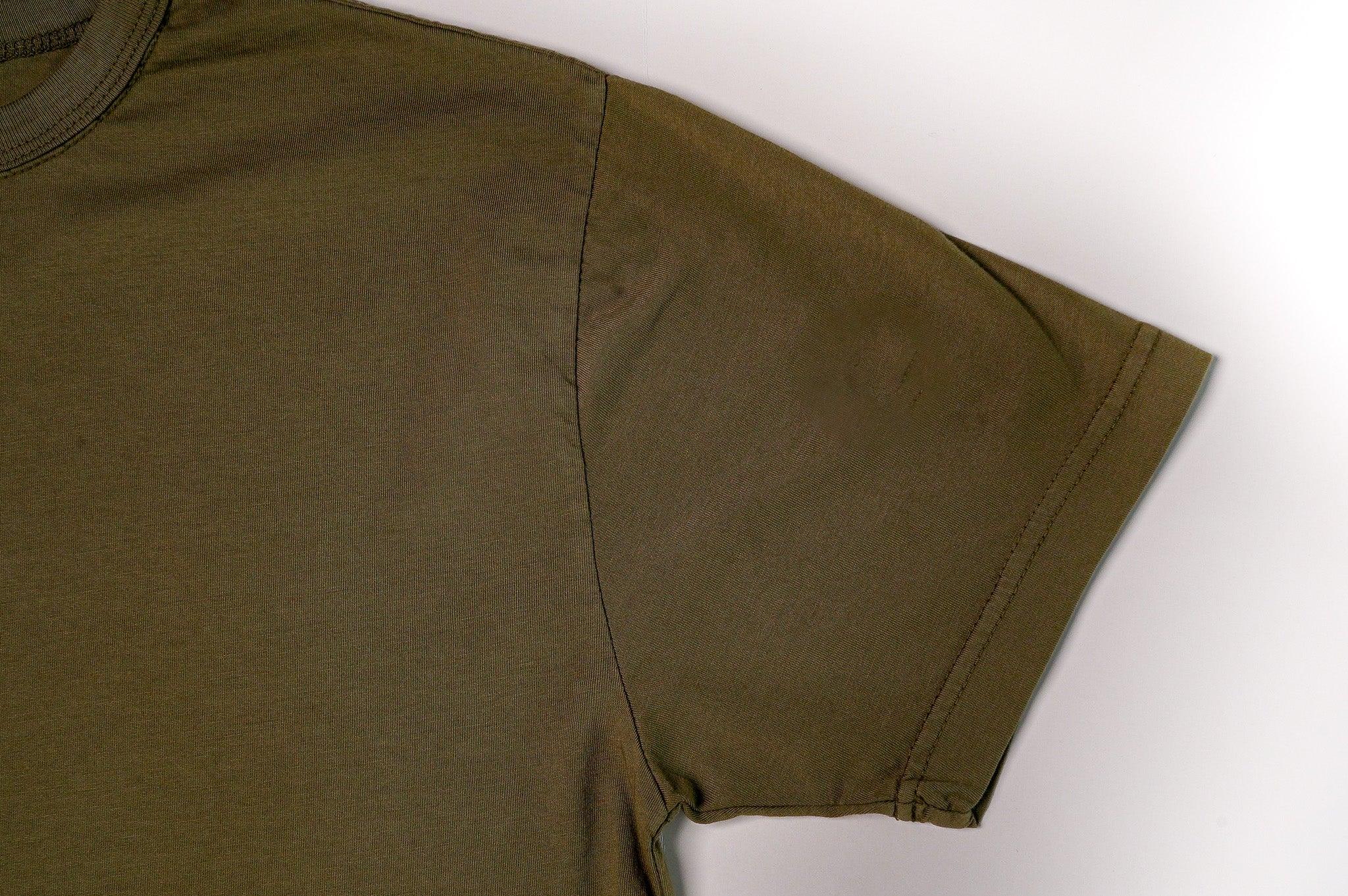 3sixteen Garment Dyed Pima T-Shirt - Military Green