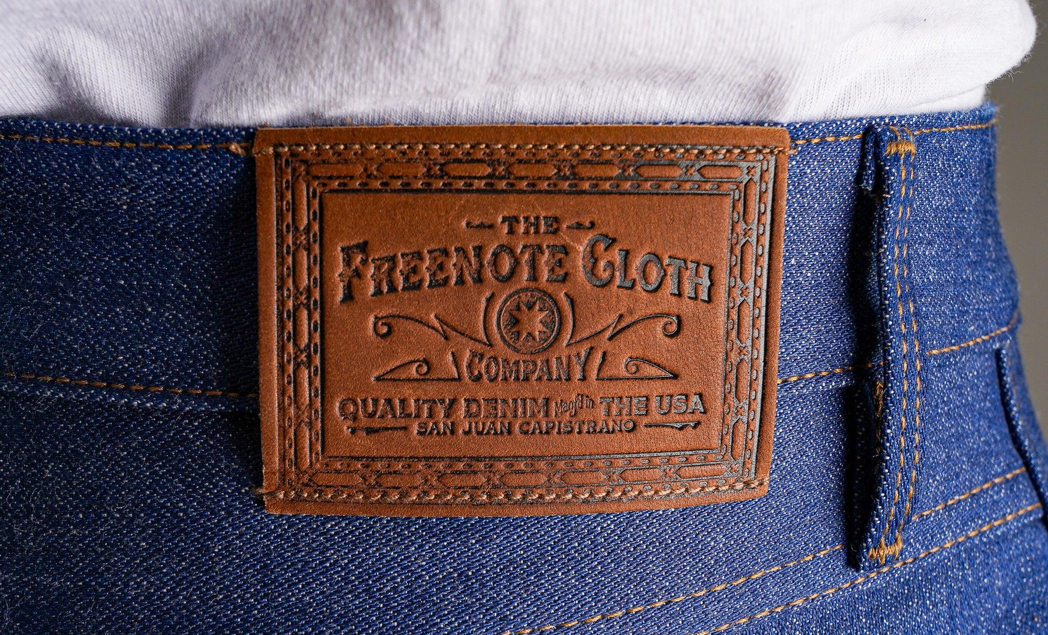 Freenote Cloth Rios Slim Straight - 12oz Broken Twill Vintage Denim