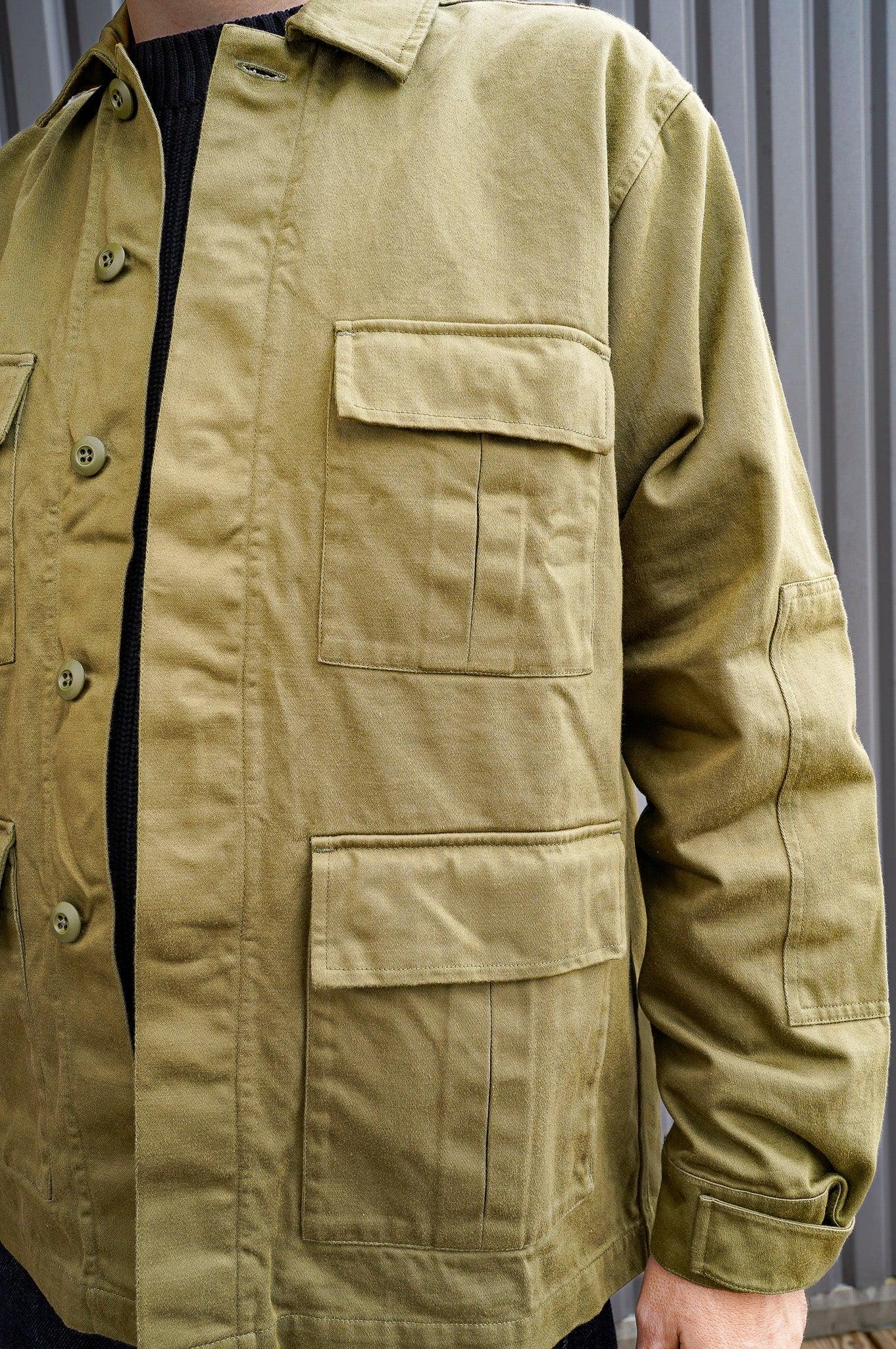 3sixteen BDU Jacket ~ Olive Back Satin