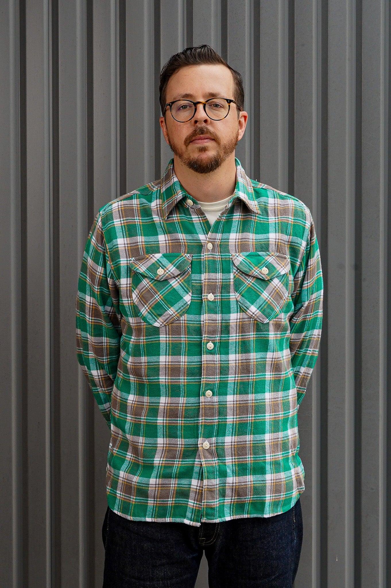 Wythe Flannel Workshirt - Spring Pastures