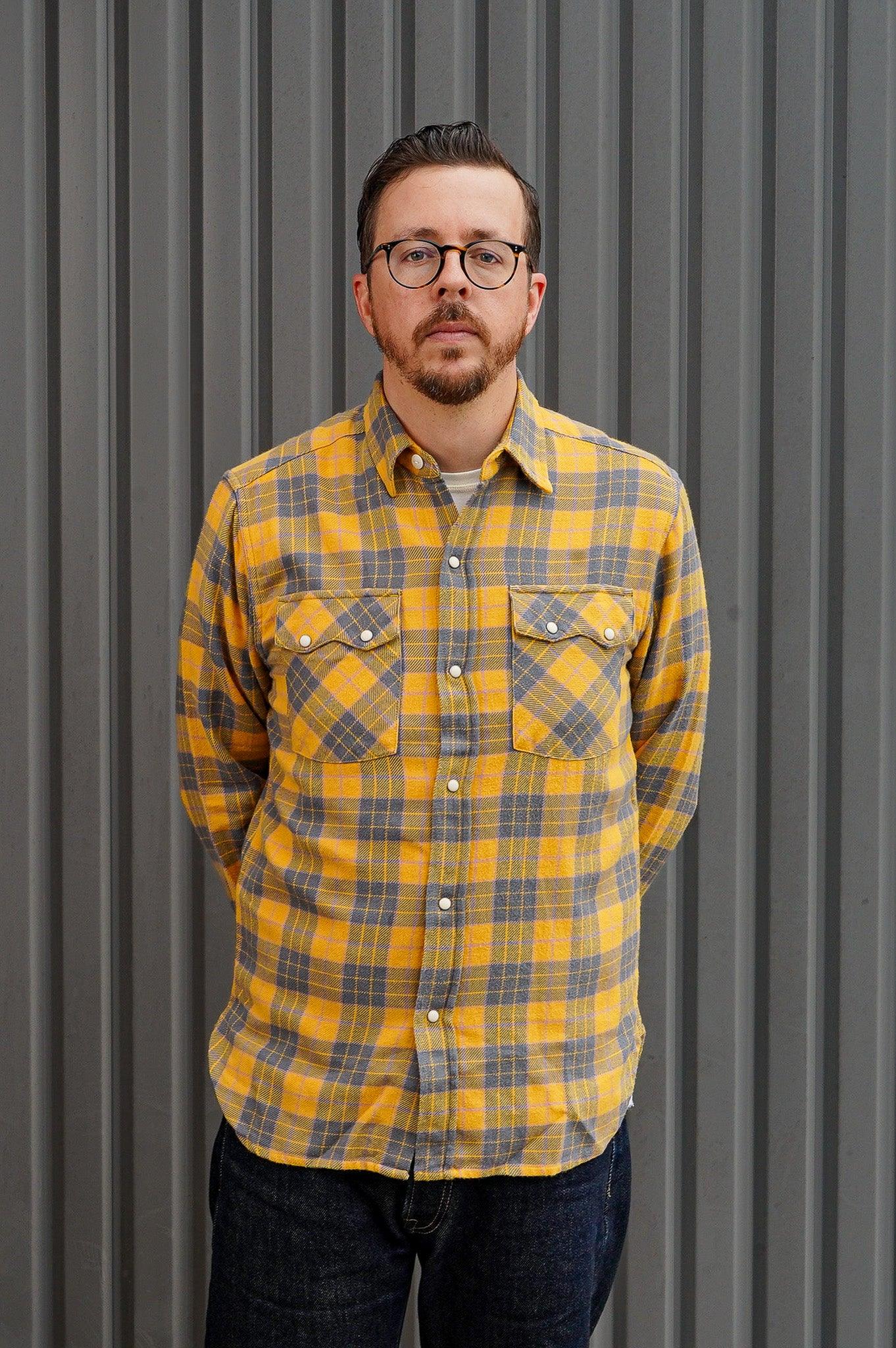 Wythe Flannel Pearlsnap Shirt - Daybreak