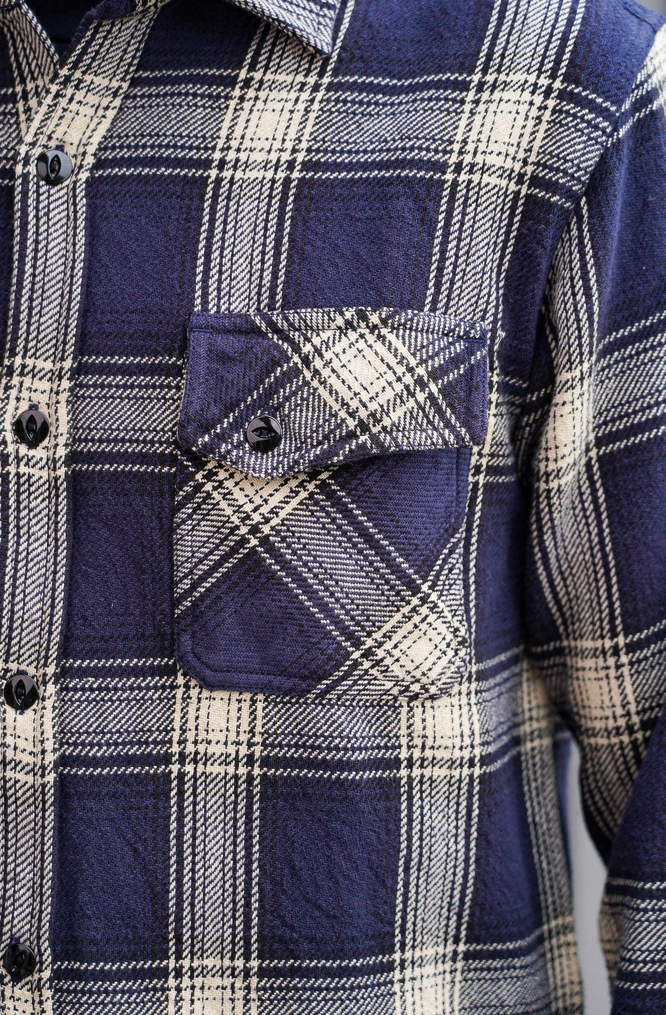 3sixteen Crosscut Flannel - Midnight Plaid