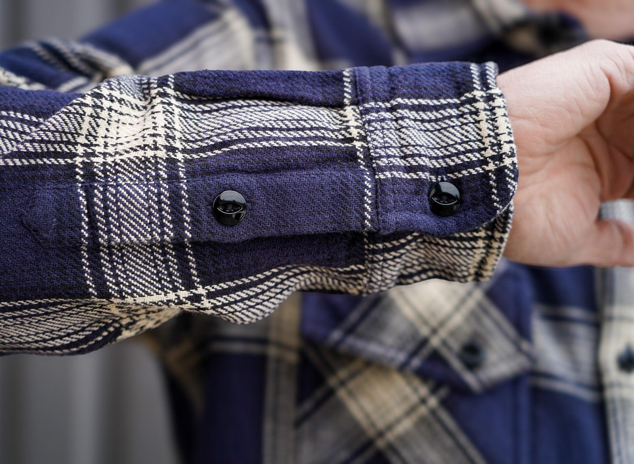 3sixteen Crosscut Flannel - Midnight Plaid