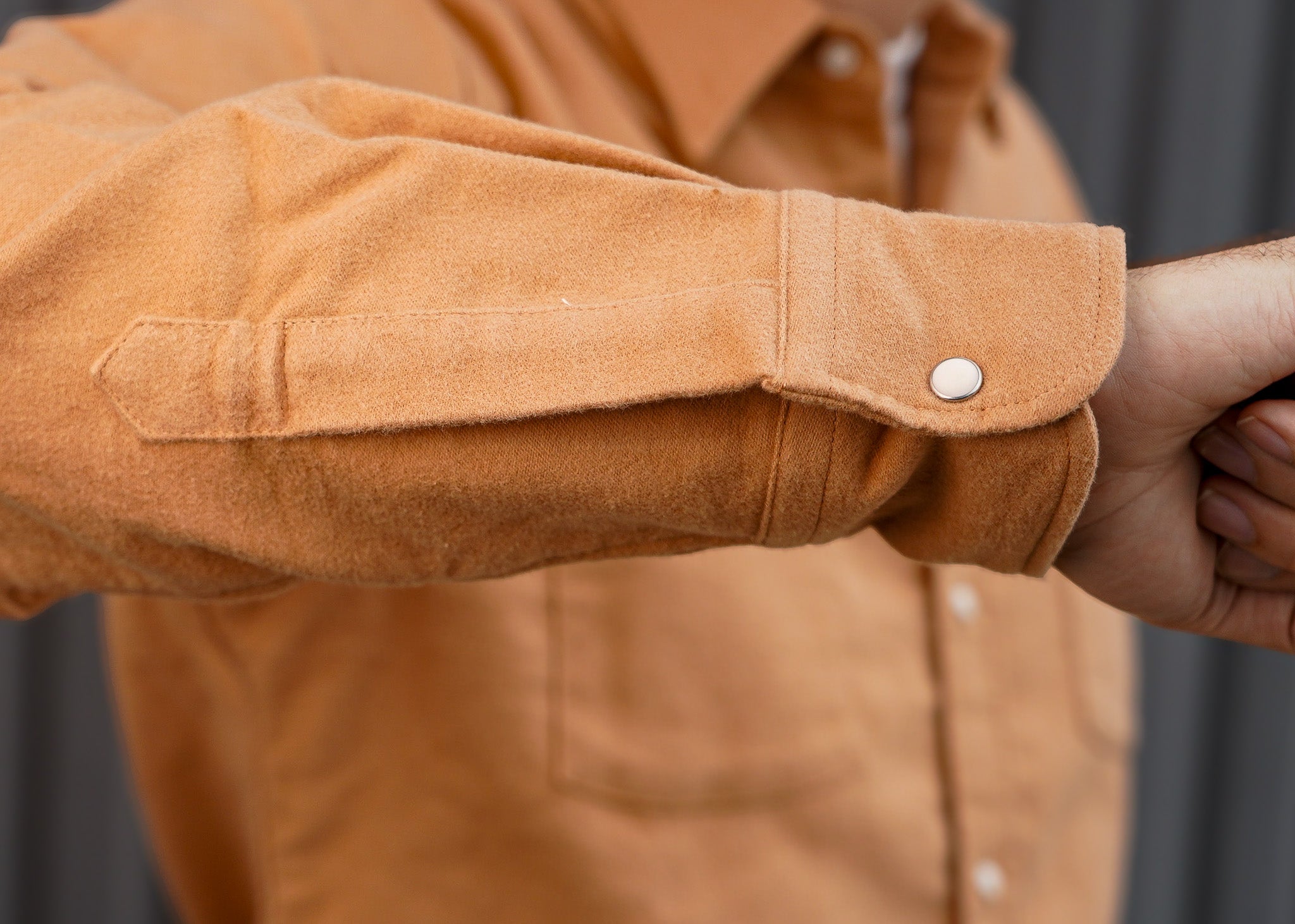 Wythe Moleskin Pearlsnap Shirt - Nectar