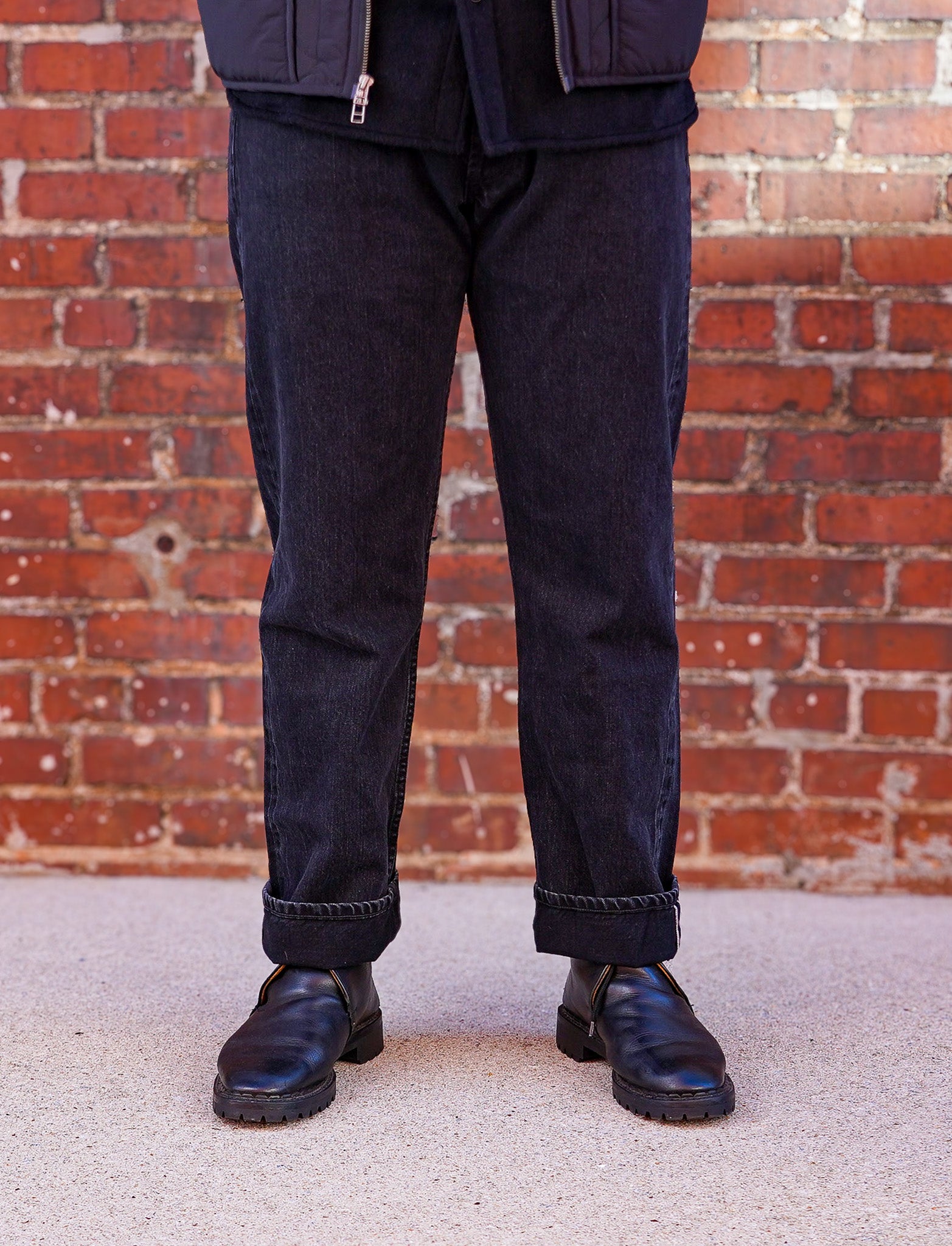 3sixteen CS⁠-⁠222xs Classic Straight ⁠-⁠ Stonewashed Double Black