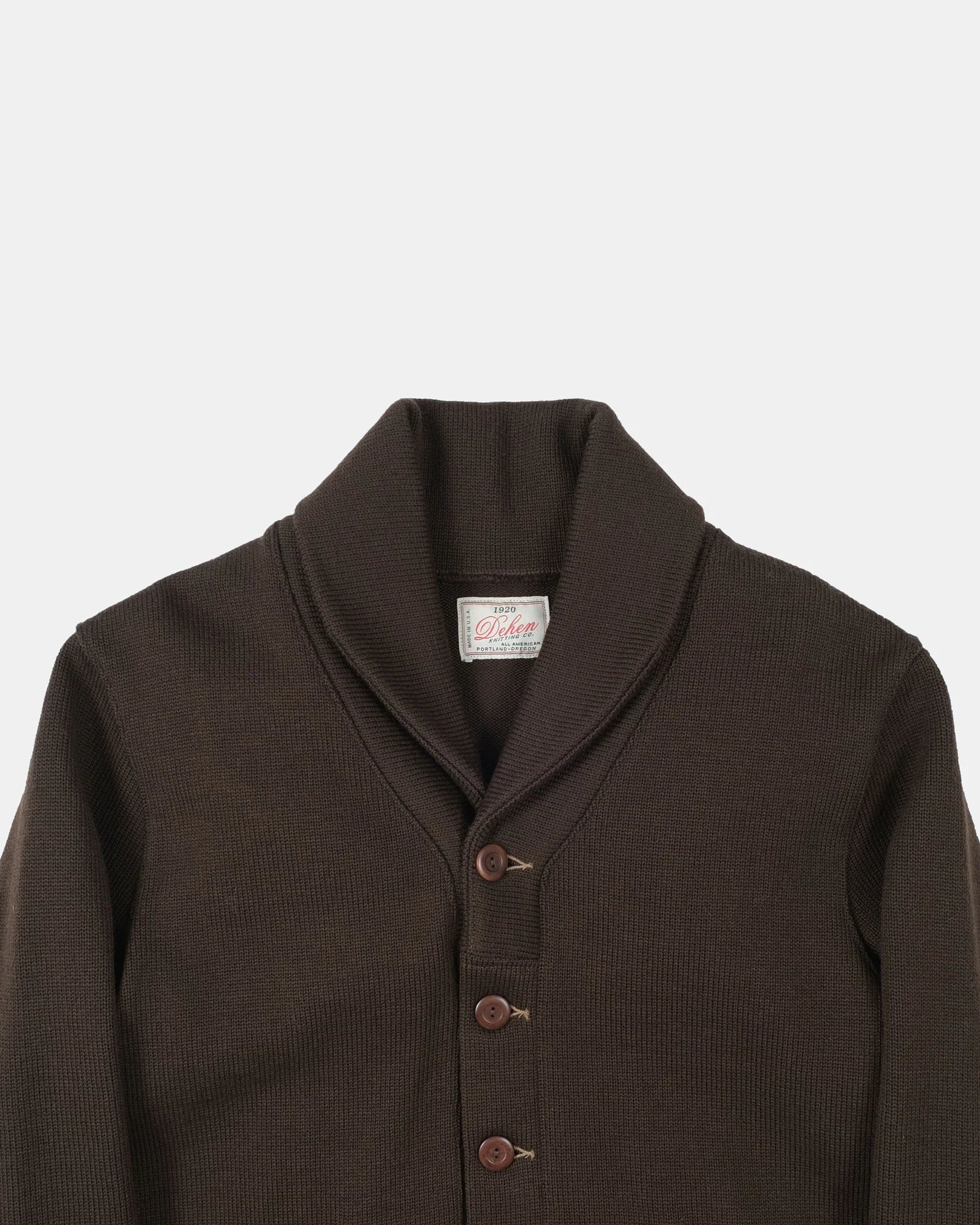 Dehen 1920 Shawl Sweater Coat 2.0 - Brown