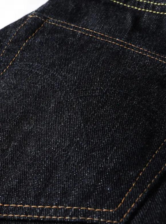 The Flat Head FN-D110 14.5oz Left Hand Twill Tapered Cut Selvedge Denim  - Indigo