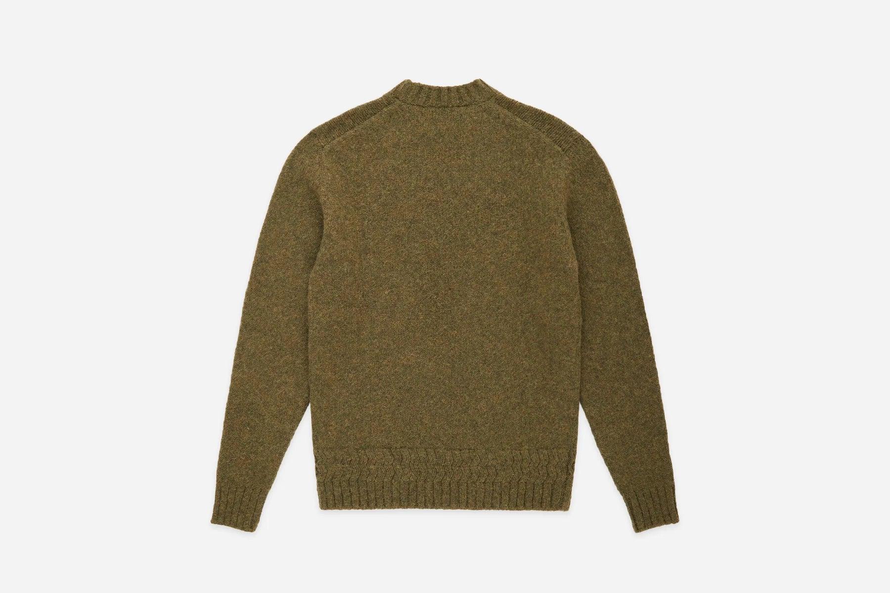 3sixteen Alpaca Crewneck Sweater - Forest