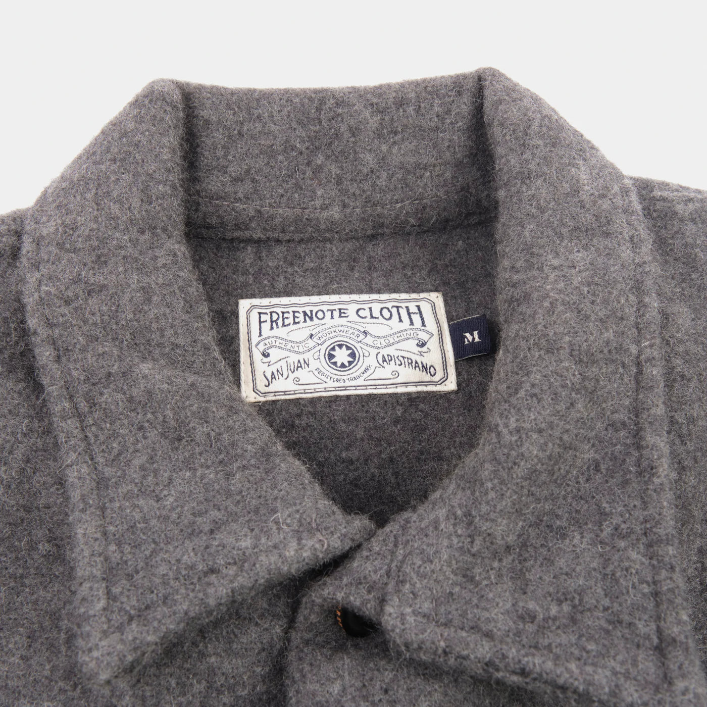 Freenote Cloth Midway Wool CPO - Heather Grey