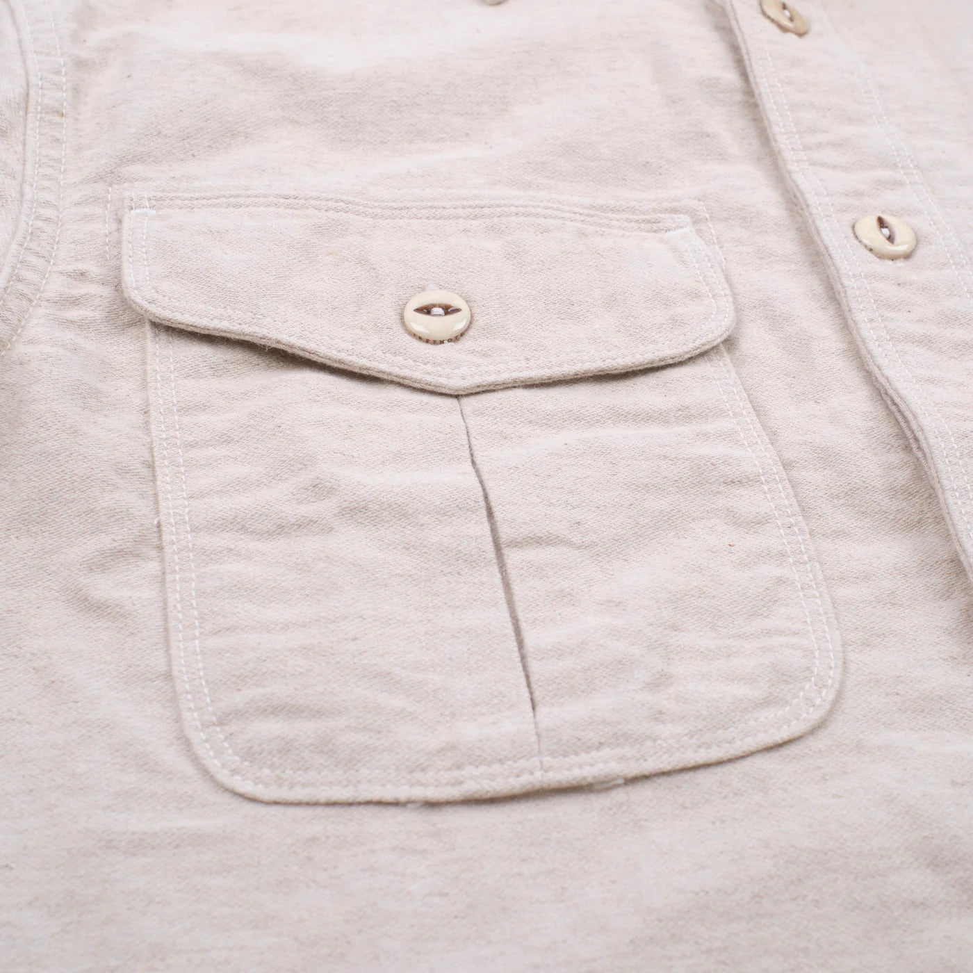 Freenote Cloth Rancho Shirt - Natural