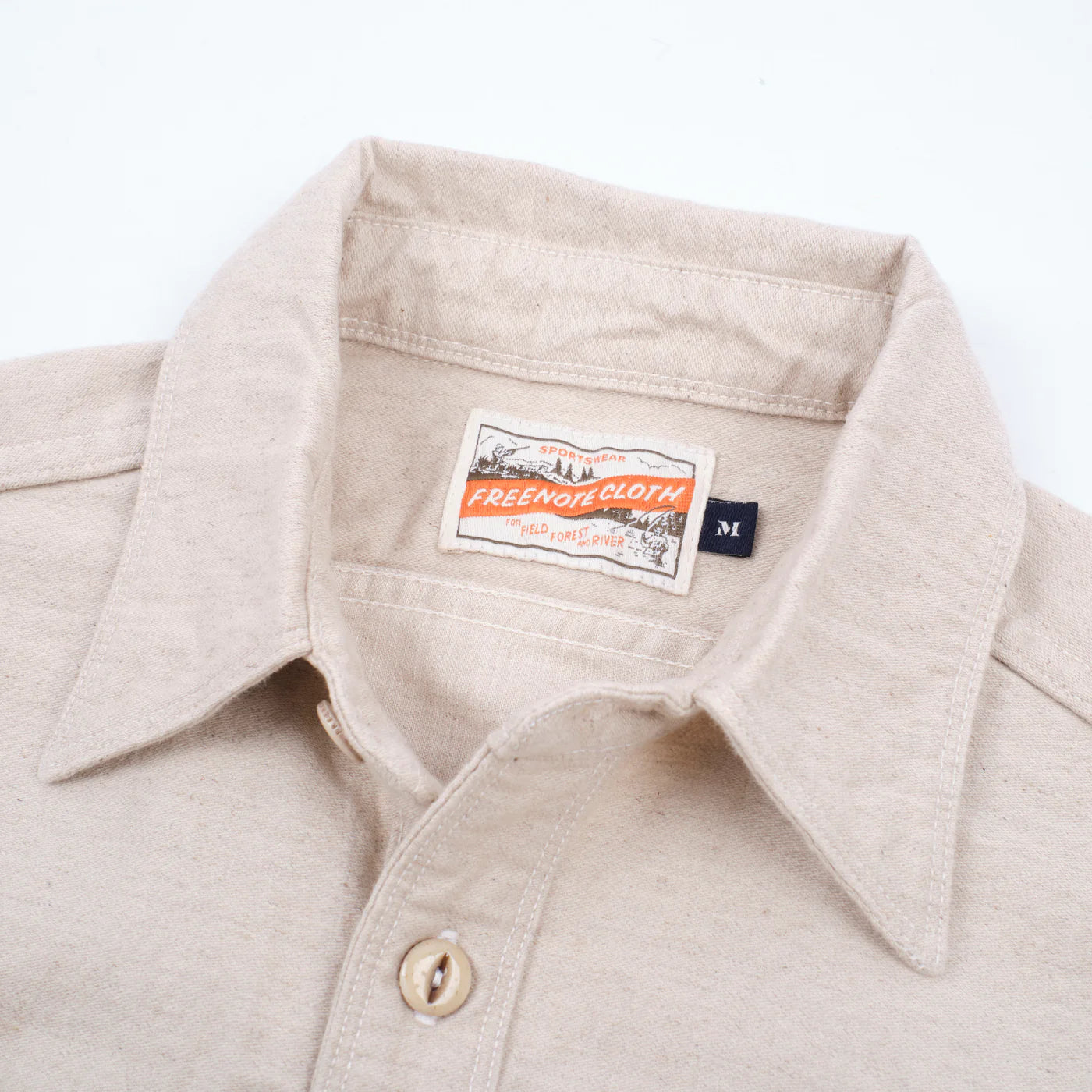 Freenote Cloth Rancho Shirt - Natural