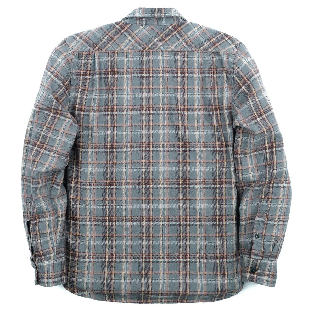 Freenote Cloth Jepson Flannel - Grey Plaid