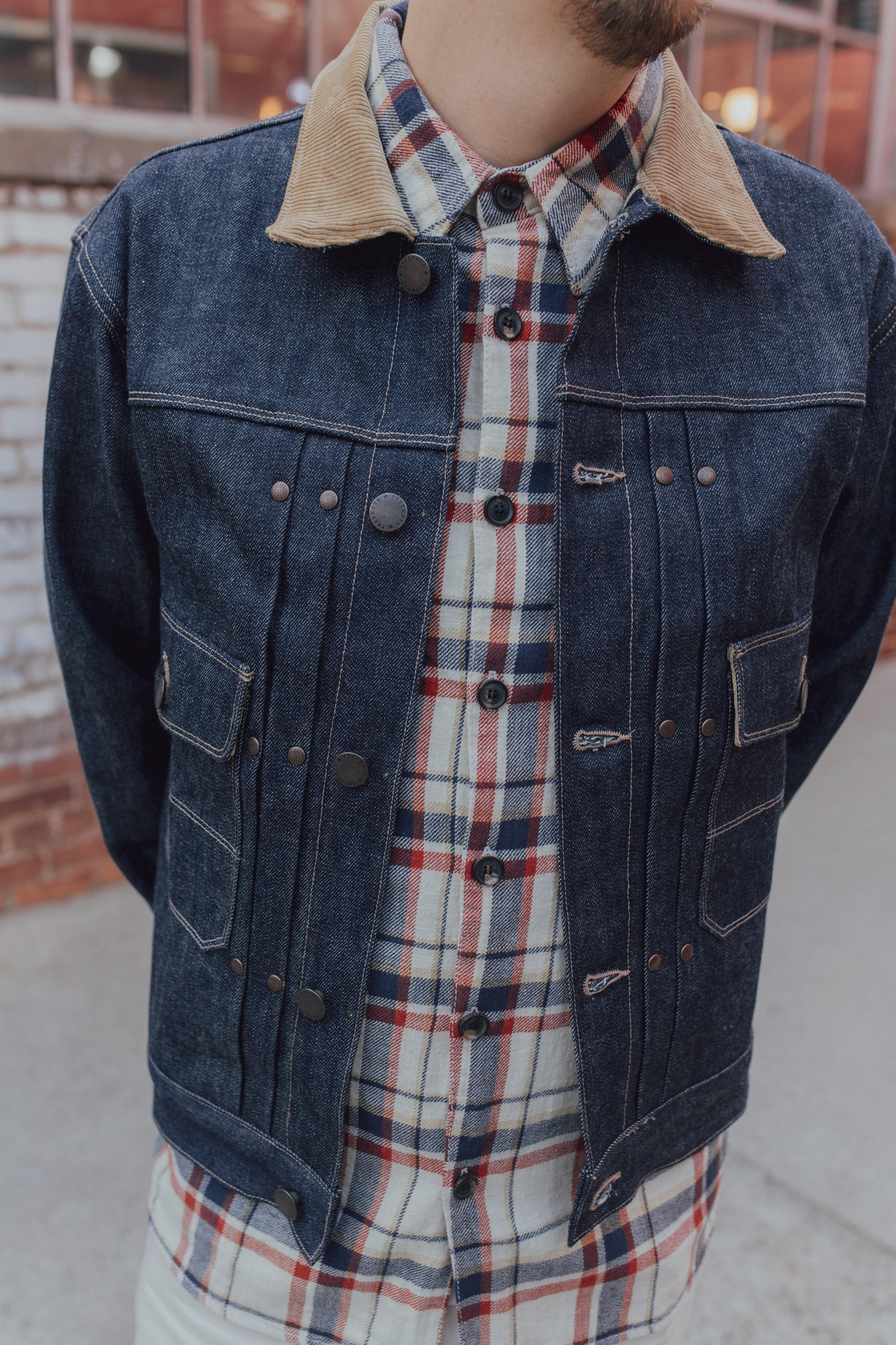 Freenote Cloth RJ-3 13oz Selvedge Indigo Denim Jacket