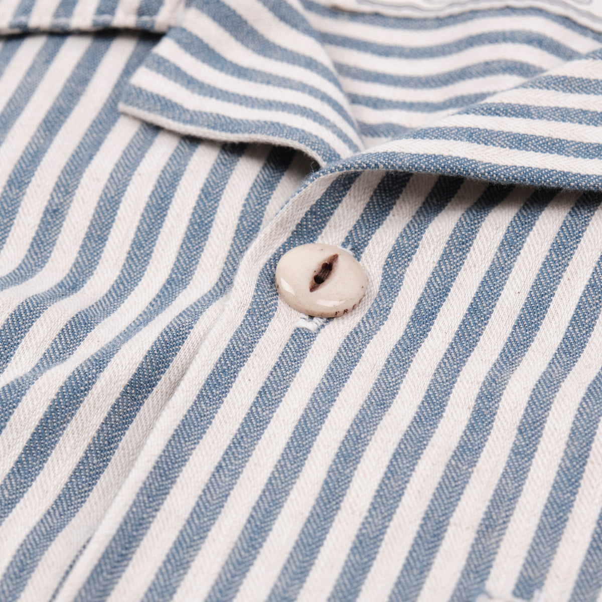 Freenote Cloth Dayton Shirt - Marine Stripe