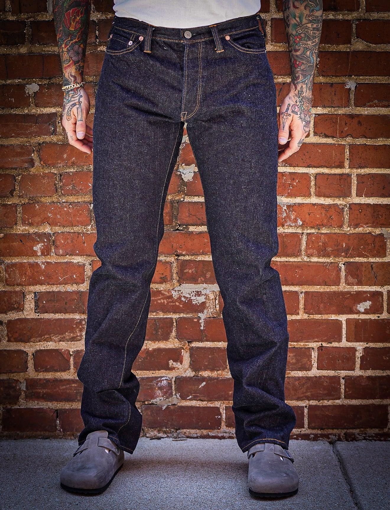 The Flat Head FN-3009 14.5oz Straight Tapered Selvedge Denim - Indigo