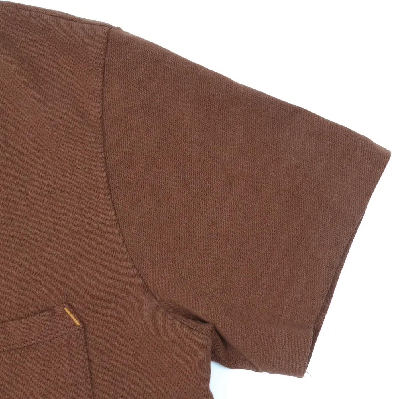 Freenote Cloth Heavyweight 13oz Pocket Tee - Chocolate