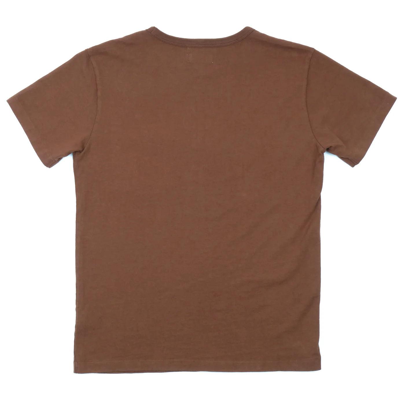 Freenote Cloth Heavyweight 13oz Pocket Tee - Chocolate