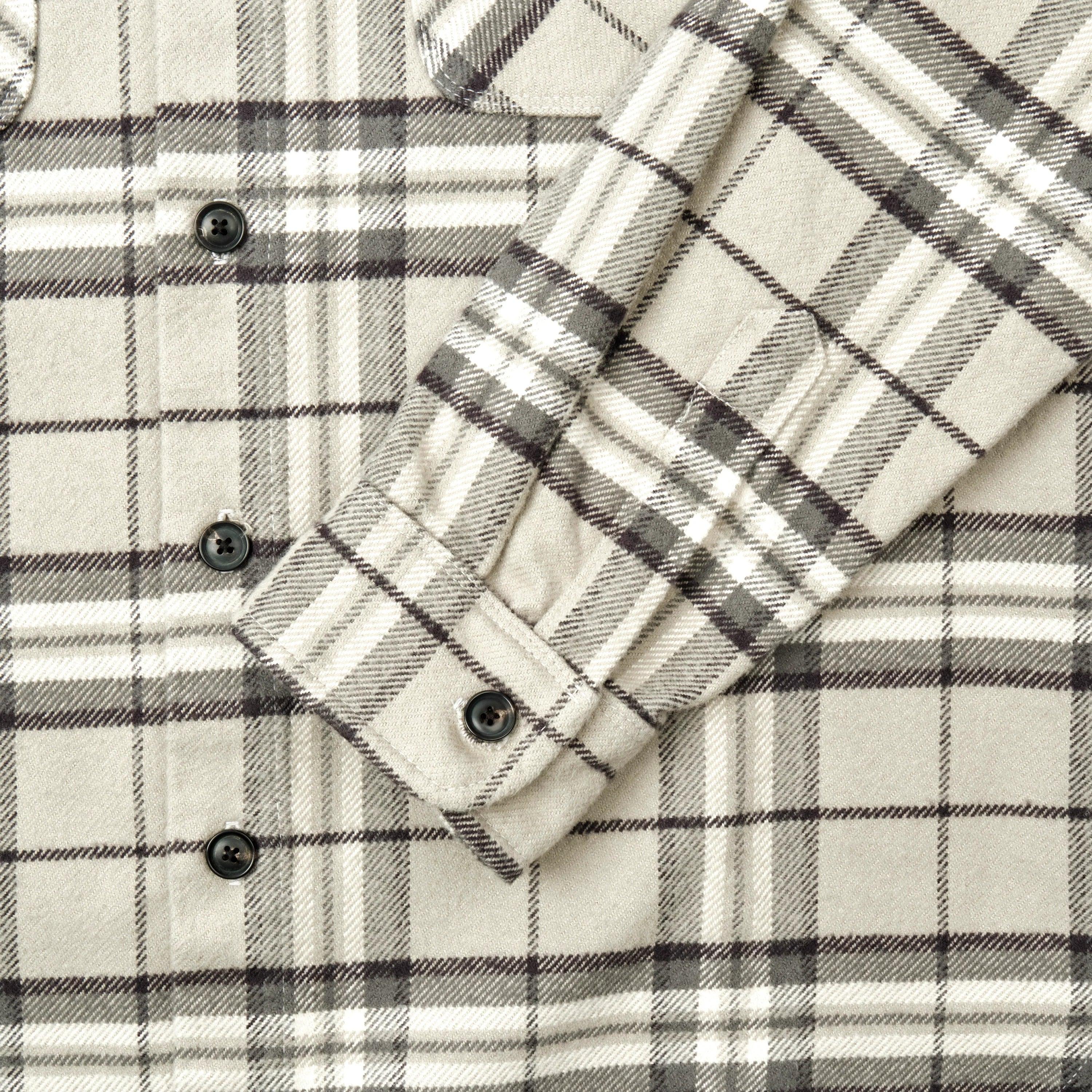 Freenote Cloth Benson Flannel - Sea Wolf Plaid