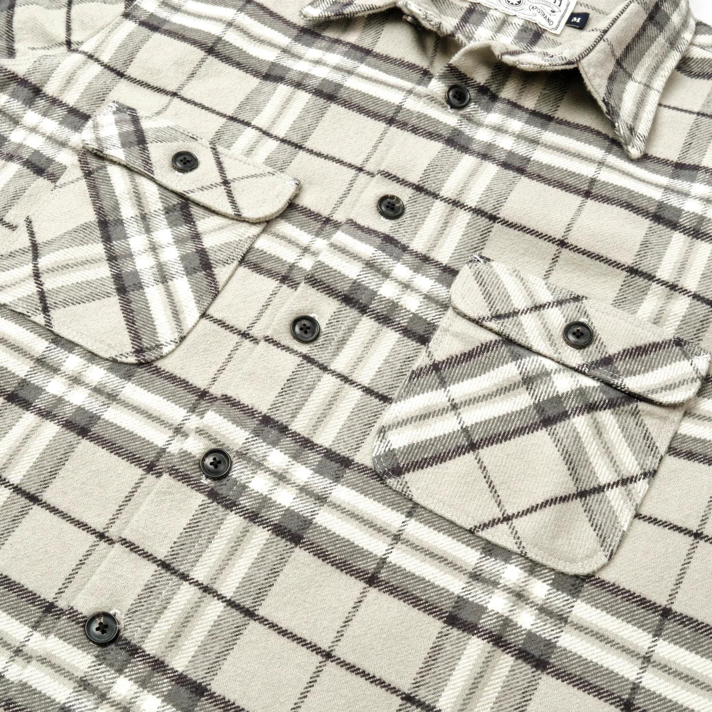 Freenote Cloth Benson Flannel - Sea Wolf Plaid