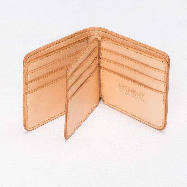 Iron Heart IHG-035-TAN Calf Folding Wallet - Tan