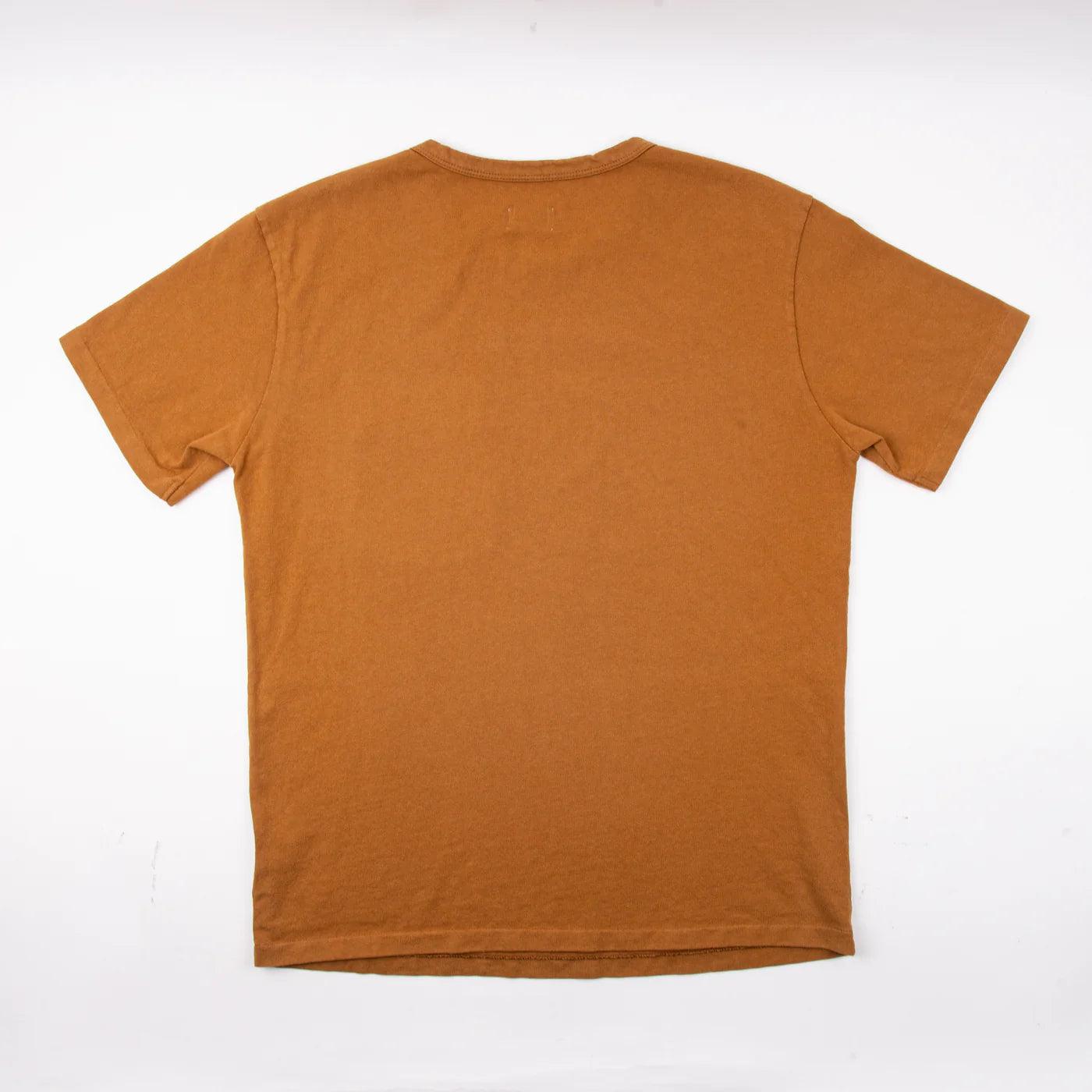 Freenote Cloth Heavyweight 13oz Pocket Tee - Tobacco - Guilty Party