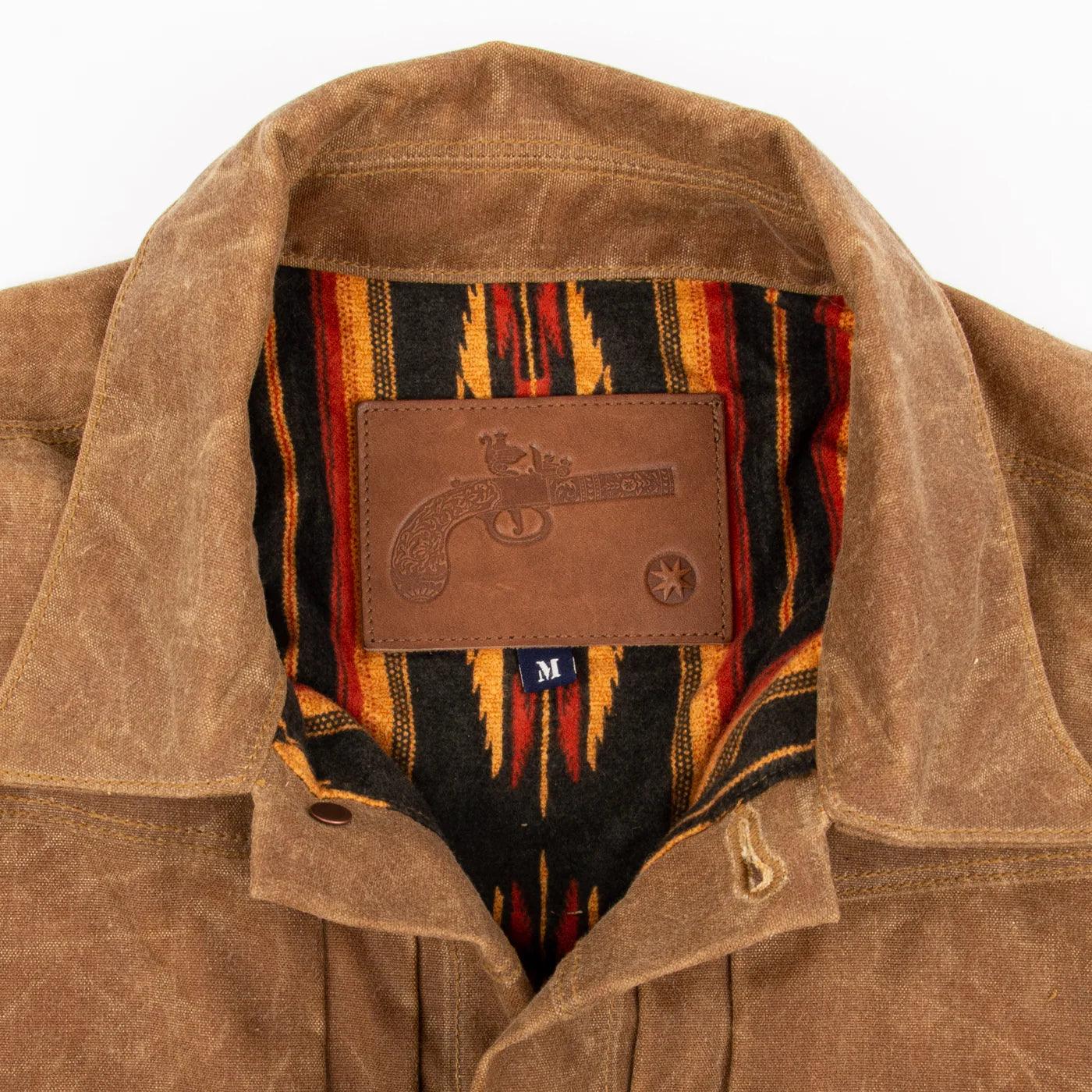 Freenote Cloth RJ-1 Riders Jacket Waxed Canvas - Rust - Guilty Party