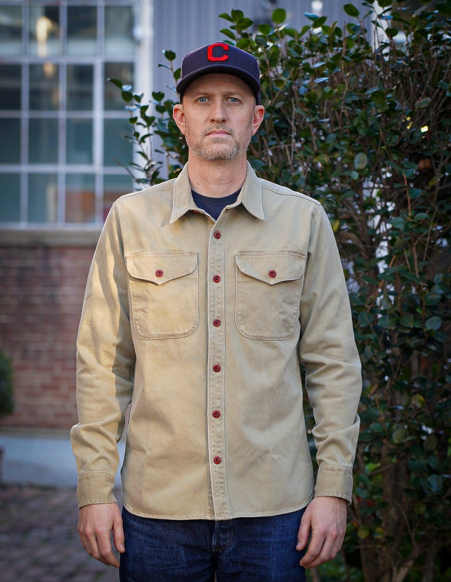 Freenote Cloth Utility Shirt - Khaki - Guilty Party