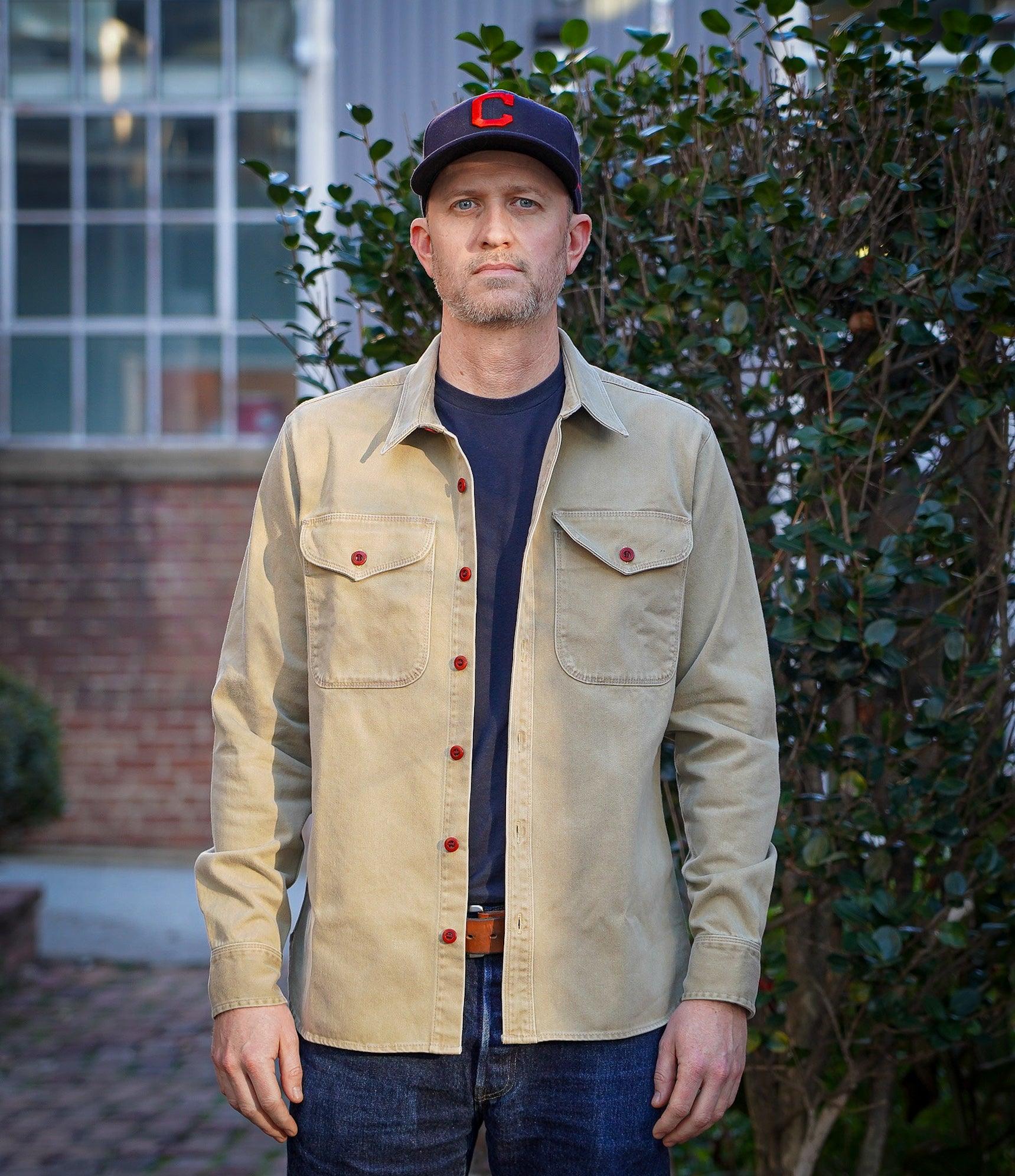 Freenote Cloth Utility Shirt - Khaki - Guilty Party