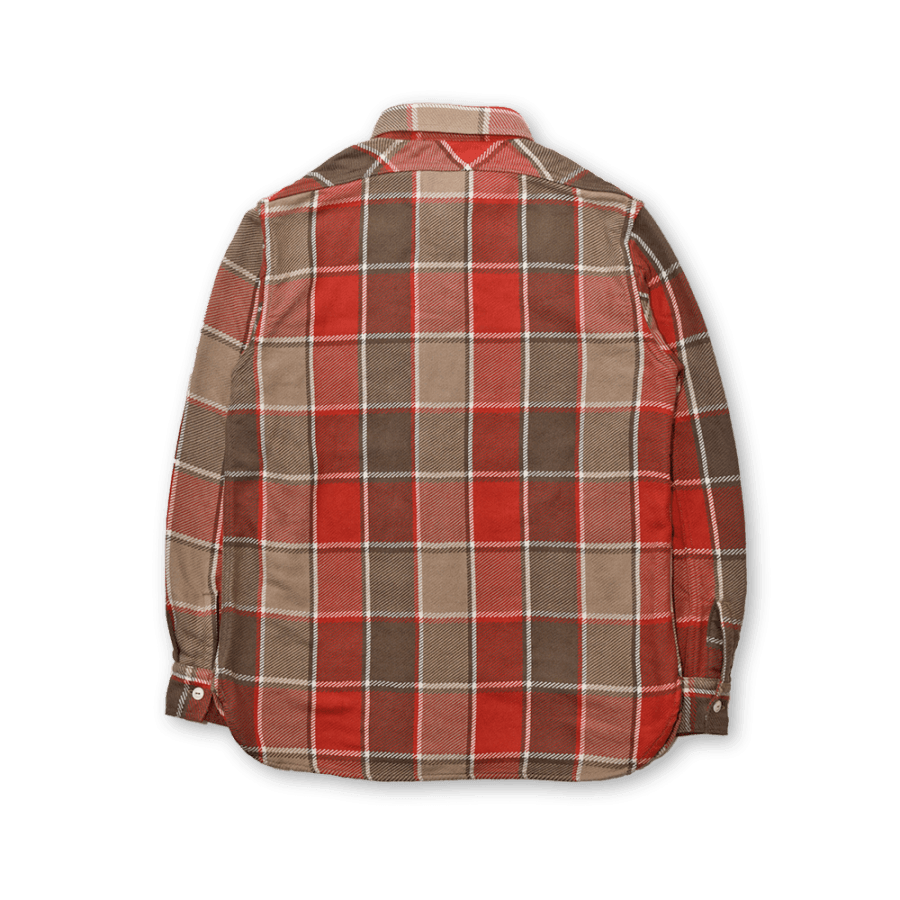 Fullcount Original Check Cotton Flannel - Red / Beige - Guilty Party