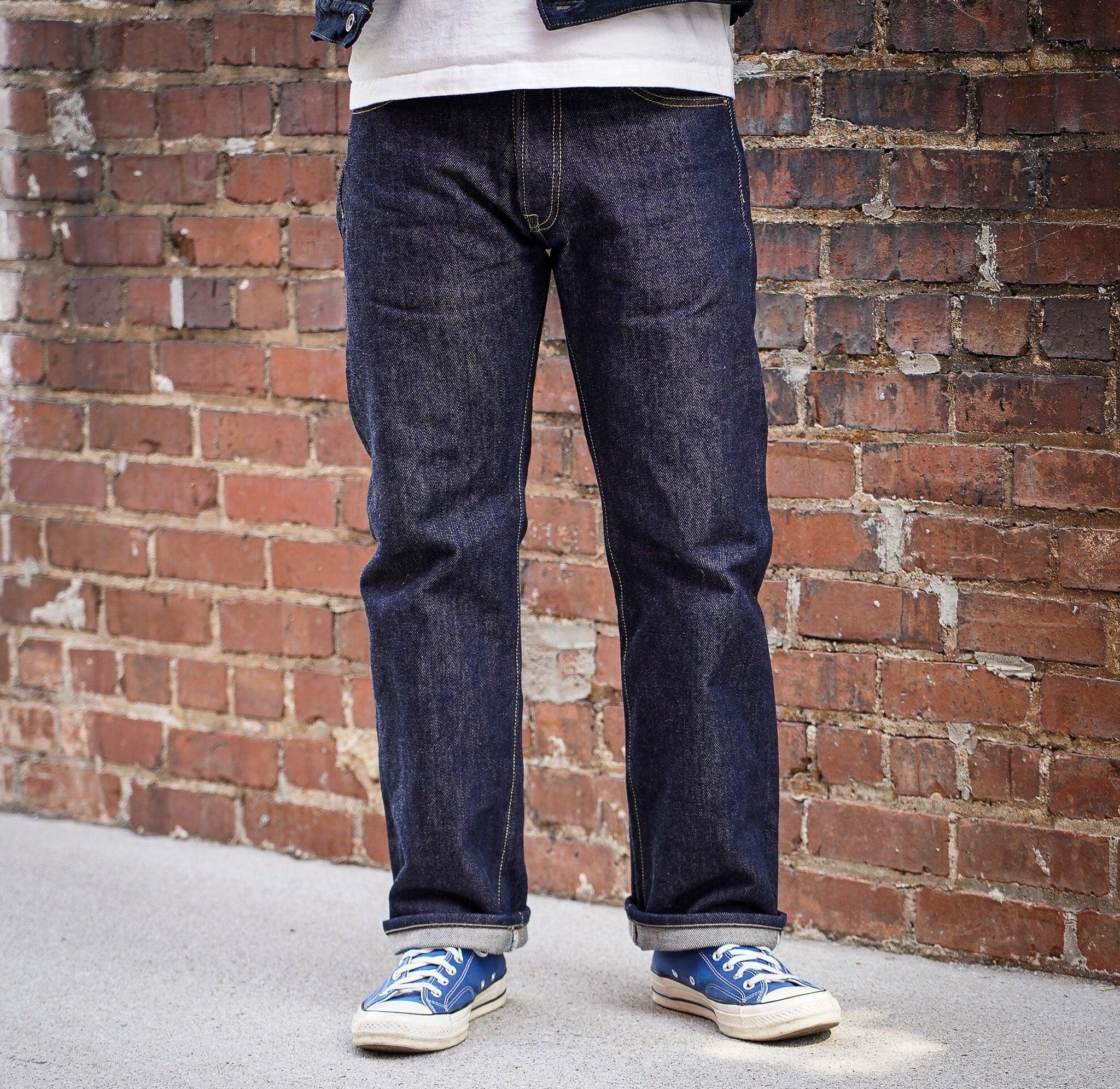 Iron Heart IH-634S 21oz Selvedge Denim Straight Cut Jeans - Indigo - Guilty Party