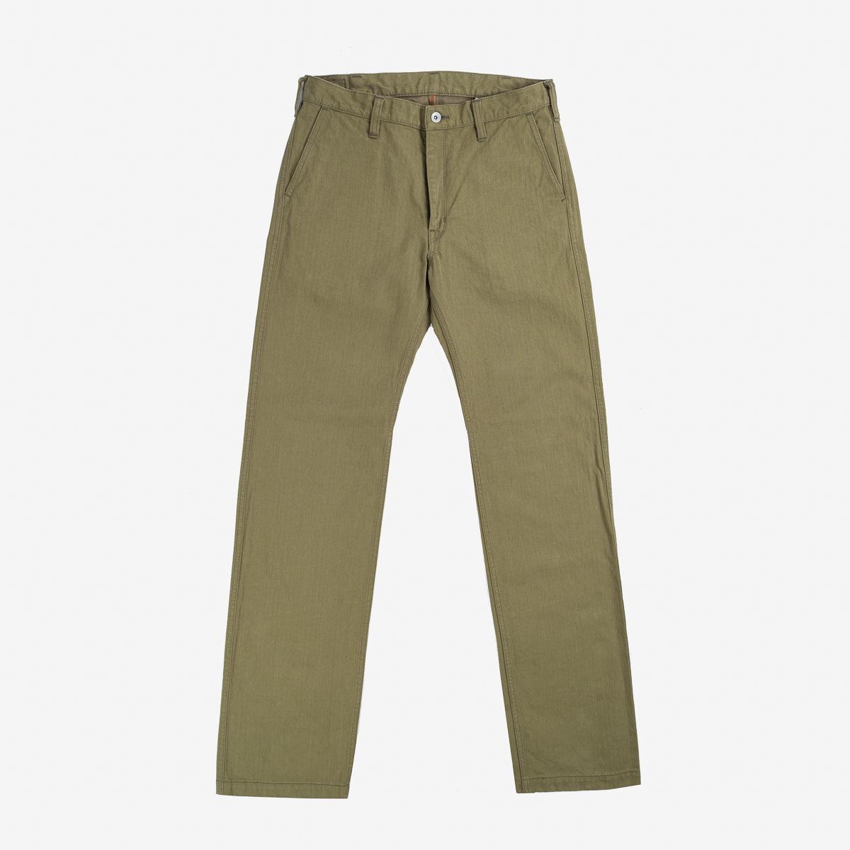 Iron Heart IH-735-KHA 11oz Herringbone Work Pants - Khaki - Guilty Party