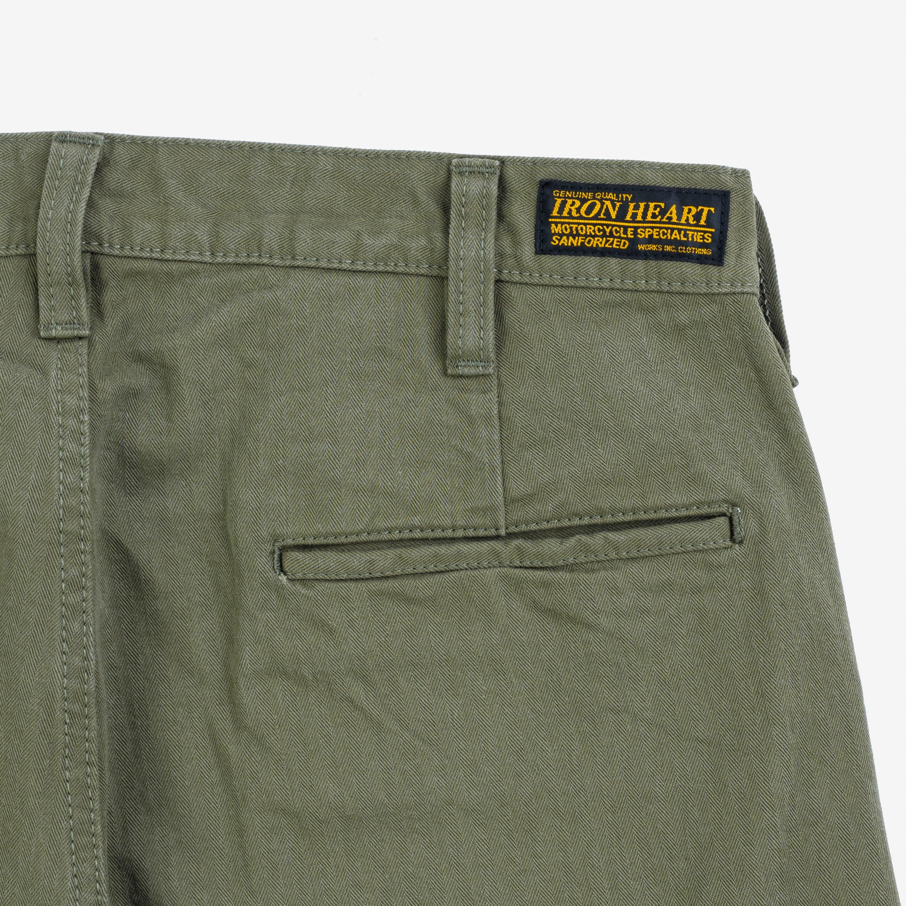 IH-735-ODG 11oz Herringbone Work Pants - Olive Drab Green - Guilty Party