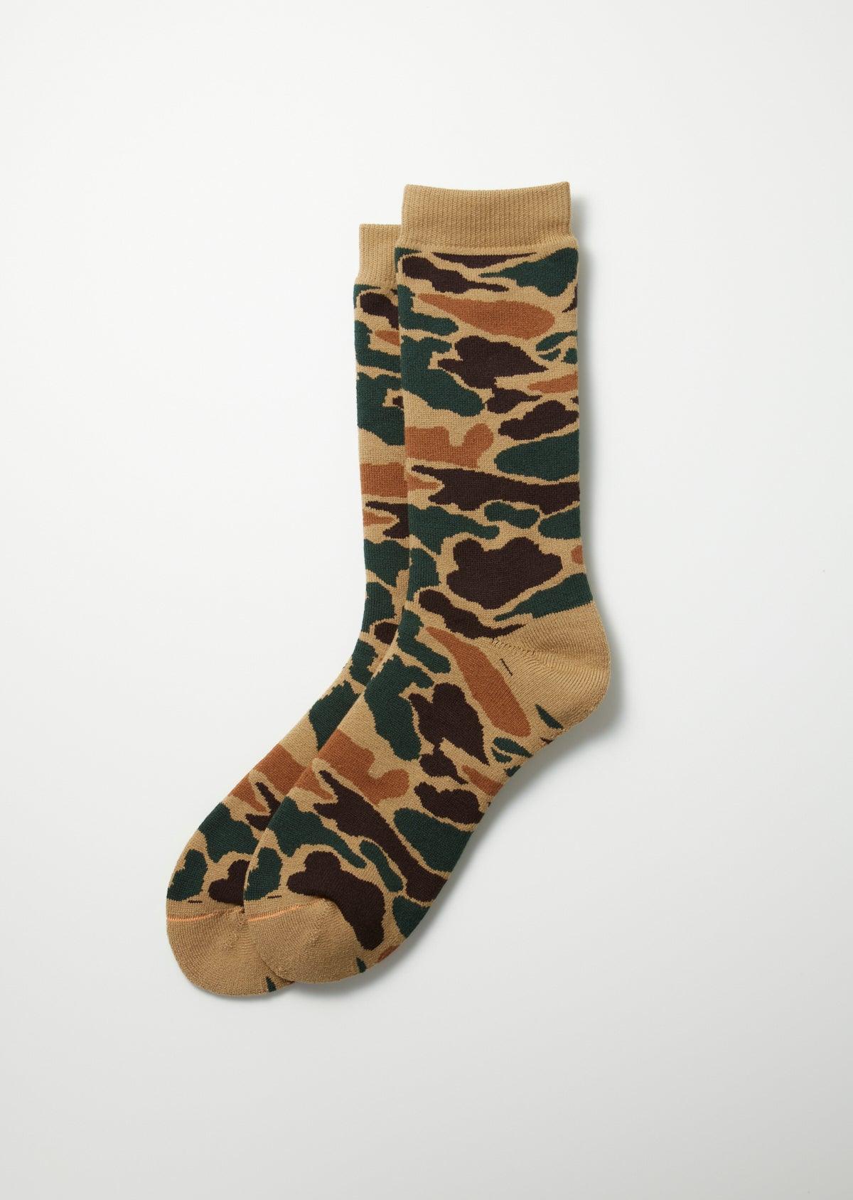 Pile Camo Crew Socks - Guilty Party